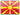 Severní Makedonie - vlajka
